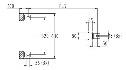 Чертёж теплообменника Danfoss XGC-X051L вид сверху